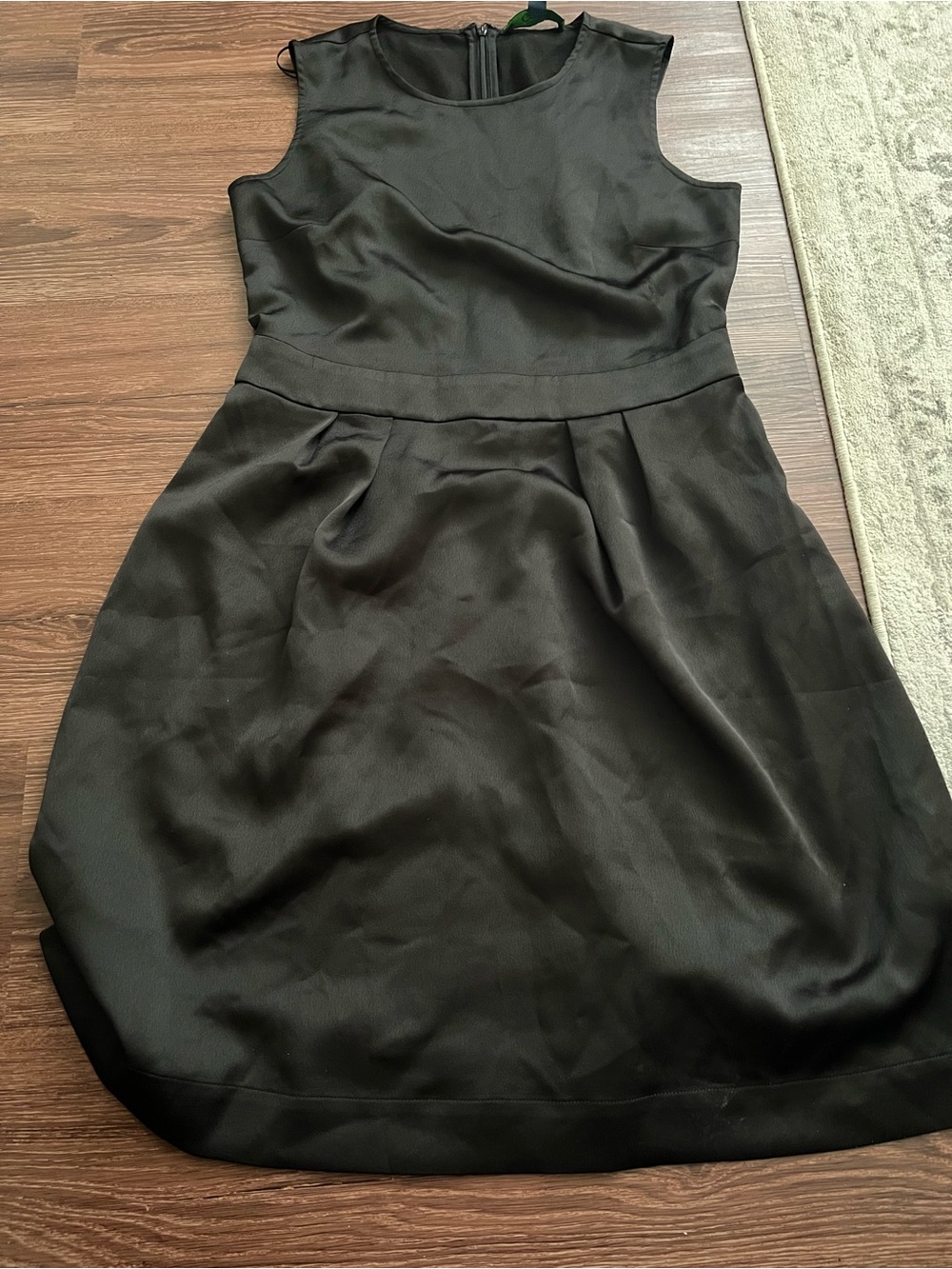 C. Wonder Black Sleeveless Fit-and-Flare Dress